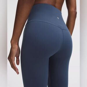 Lululemon Align High-Rise Pant 25" | Blue Twill